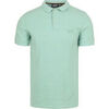 T-shirt Superdry Polohirt Piqu&eacute; Melange Vert Clair Vert