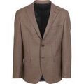 Vestes sur Grenoble : Veste Suitable Pied De Poule Colbert Laine Marron