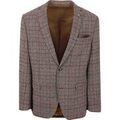 Veste Suitable Colbert Heleen Marron A Carreaux Veste Suitable Colbert Heleen Marron A Carreaux Grenoble