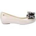 Chaussures d&eacute;contract&eacute;es femme sur Grenoble : Ballerines Melissa Ultragirl Classic Bow - Beige/Black