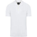 Tee-shirts sur Grenoble : T-shirt Lyle & Scott Polo Tonal Eagle Blanche