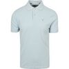 T-shirt Barbour Polo Tartan Piqu&eacute; Bleu Clair Bleu