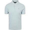 Tee-shirts sur Grenoble : T-shirt Barbour Polo Tartan Piqu&eacute; Bleu Clair Bleu