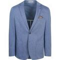 Vestes sur Grenoble : Veste Suitable Colbert Face Impression Bleu Jeans