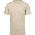 Tee-shirts sur Grenoble : T-shirt Knowledge Cotton Apparel T-shirt Rayures Beige