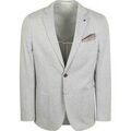 Vestes sur Grenoble : Veste Suitable Colbert Face Impression Mist Gris