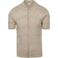 Sweat-shirt No Excess Knitted Top Beige