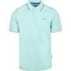 T-shirt State Of Art Polo Slubmelange Bleu clair
