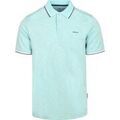 T-shirt State Of Art Polo Slubmelange Bleu clair