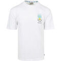 Tee-shirts sur Grenoble : T-shirt Scotch & Soda Scotch Soda T-Shirt Artwork Blanc