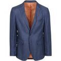 Vestes sur Grenoble : Veste Suitable Veste de Costume De Lin Panama Marine