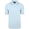 T-shirt Suitable Respect Polo Tip Ferry Bleu Clair
