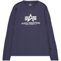 Tee-shirts sur Grenoble : T-shirt Alpha Industries Basic Longsleeve BL - navy