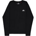 Tee-shirts sur Grenoble : T-shirt Alpha Industries Basic Longsleeve SL - black