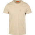 T-shirt Suitable T-shirt Sonny Pocket Beige Grenoble