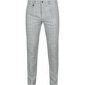 Jeans/Pantalons sur Grenoble : Pantalon Suitable Chino Lin A Carreaux Bleu