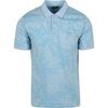 T-shirt State Of Art Poloshirt Faded Leaf Bleu Clair