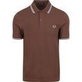 T-shirt Fred Perry Polo M3600 Marron Y66