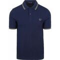 Tee-shirts sur Grenoble : T-shirt Fred Perry Polo M3600 Bleu Fonc&eacute; Y59 Bleu