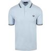 T-shirt Fred Perry Polo M3600 Bleu Clair Y58