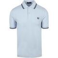 T-shirt Fred Perry Polo M3600 Bleu Clair Y58
