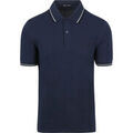 Tee-shirts sur Grenoble : T-shirt Fred Perry Polo M3600 Bleu Fonc&eacute; Y21 Bleu