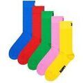 Chaussettes sur Grenoble : Chaussettes Happy socks unisexe Chaussettes Paquet de 5