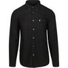 Chemise Lyle & Scott Lyle Scott Shirt Plain Oxford noir