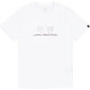 T-shirt Alpha Industries Basic Mid Logo TPU T-Shirt - white / chrome
