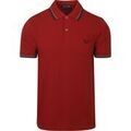 Polos sur Grenoble : Polo Fred Perry Polo Twin Tipped M3600 Rouge
