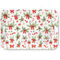D&eacute;coration sur Grenoble : D&eacute;corations de no&euml;l Ambiente Plateau rectangulaire motifs de No&euml;l – 46,5 x 32,5 cm Blanc Unique. . Maison & D&eacute;co > D&eacute;corations de no&euml;l.