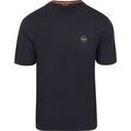 Tee-shirts sur Grenoble : T-shirt Napapijri Badge T-shirt Marine
