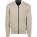 Gilets sur Grenoble : Gilet Casamoda Cardigan Zipp&eacute; Structure Beige Beige