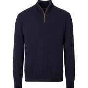 Pull Casamoda Pull-over Demi-Zip Solid Marine