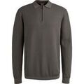 Polos sur Grenoble : Polo Cast Iron Longsleeve Half-Zip Polo Structure Anthracite