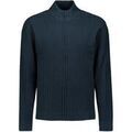 Gilet No Excess Cardigan Knitted Structure Navy Gilets sur Grenoble : Gilet No Excess Cardigan Knitted Structure Navy