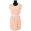 Robe courte Des Petits Hauts Robe en soie rose