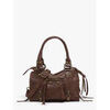 Sac &agrave; main Milano Sac port&eacute; main Spazzolato cuir SPAZZOLATO 62F-0SP24093 Marron