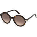 Lunettes sur Grenoble : Lunettes de soleil Tom Ford FT0602 NICOLETTE-02 Lunettes de soleil, Havana/Marron, 52 mm