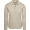 Polos sur Grenoble : Polo Profuomo Longsleeve Polo Dropneedle Beige