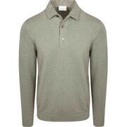 Polo Profuomo Longsleeve Polo Luxury Basic Vert