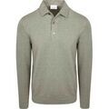 Polos sur Grenoble : Polo Profuomo Longsleeve Polo Luxury Basic Vert