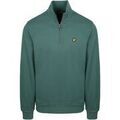 Pulls/Sweat sur Grenoble : Sweat-shirt Lyle & Scott Lyle Scott Sweat Half Zip Pull Everglade Vert