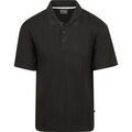 Tee-shirts sur Grenoble : T-shirt Scotch & Soda Polo en maille Scotch Soda Structur&eacute; Noir Noir