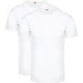 Tee-shirts sur Grenoble : T-shirt Levis T-shirt Solid Crew Blanc Lot de 2
