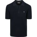 Polo Gant Knitted Polo Marine
