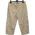 Pantalon Freda Pantalon/Pantacourt Taille 38 / M Beige Pantalons sur Grenoble : Pantalon Freda Pantalon/Pantacourt Taille 38 / M Beige