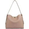Sac &agrave; main LANCASTER Sac hobo Avec fermoir L Lady ROMY Nude Fum&eacute; Rose