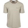 T-shirt Marc O'Polo T-shirt Stripes Kaki