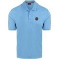 Polo Napapijri Polo E-Badge Bleu Moyen Grenoble
